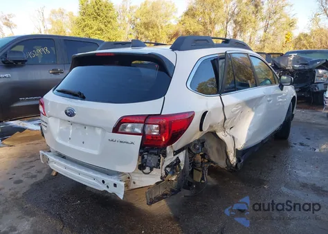 2018 Subaru Outback 2.5I Premium из США, поврежденный, VIN 4S4BSAFC1J3325827